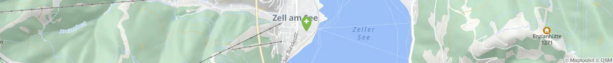 Map representation of the location for See-Apotheke Zell am See in 5700 Zell am See